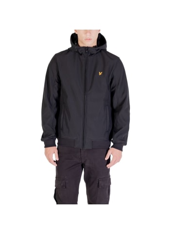 Lyle & Scott Schwarz Polyester Parka
