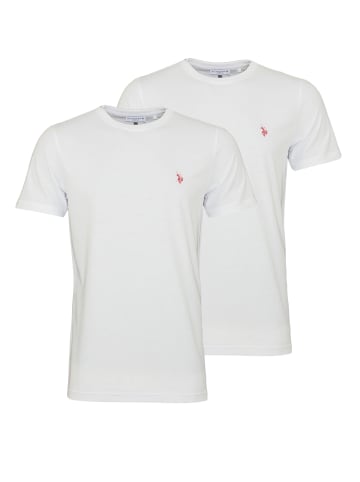 U.S. Polo Assn. T-Shirt in weiß