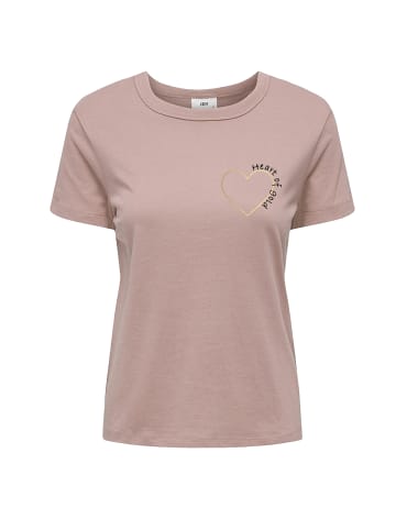 JACQUELINE de YONG T-Shirt 2er Set Kurzarmshirt aus Baumwolle in Rosa-2