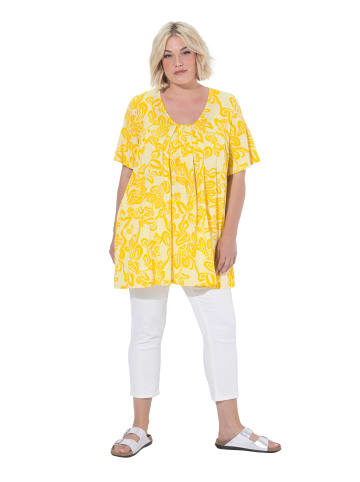 Ulla Popken Shirt in zitronengelb