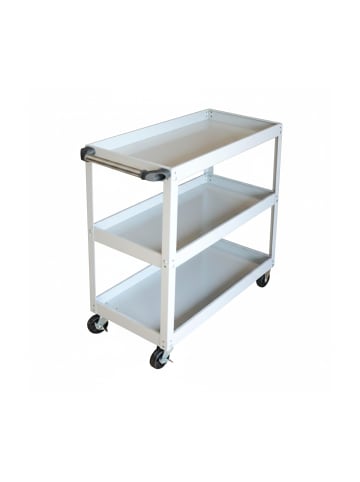 relaxdays Werkstattwagen in Grau - (B)78 x (H)76 x (T)35 cm