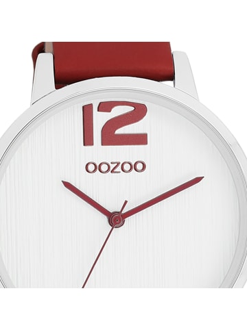 Oozoo Armbanduhr Oozoo Timepieces rot mittel (ca. 38mm)
