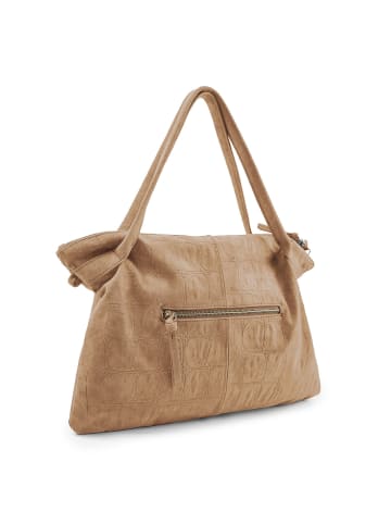 FREDs BRUDER Velvet Wild Schultertasche Leder 59 cm camel