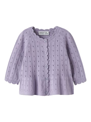 name it Strickjacke in Heirloom Lilac1