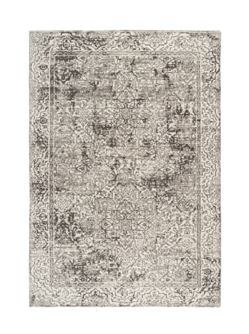 Kayoom Kurzflor Teppich Davis 225 in grau - rechteckig