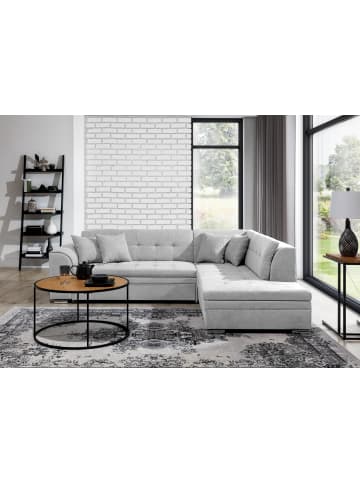 MF Design Piri Recamiere Rechts in Grau -  (L) 260 x (B) 260 x (H) 78 cm