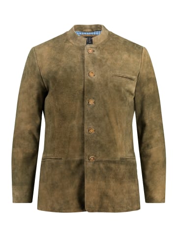 JP1880 Lederjacke in moos