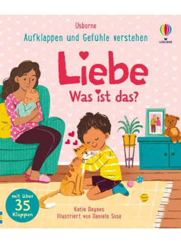 Usborn Buch - Aufklappen und Gefühle verstehen: Liebe - Was ist das?
