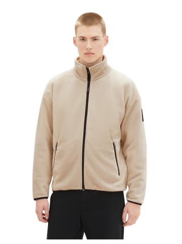 TOM TAILOR Denim Sweatjacke in silver ecru