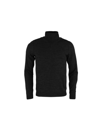 BOSS Rollkragenpullover für Herren in schwarz in schwarz