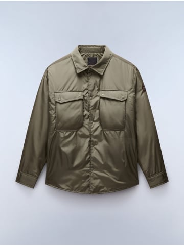 Napapijri Longsleeve "O-Casies Ls" in Grün