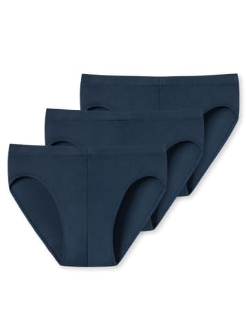 UNCOVER BY SCHIESSER Slip 3er Pack in Dunkelblau