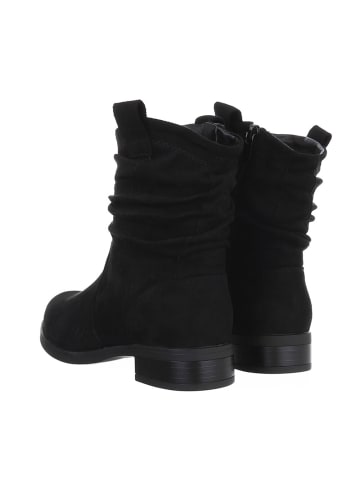 Ital-Design Stiefelette in Schwarz