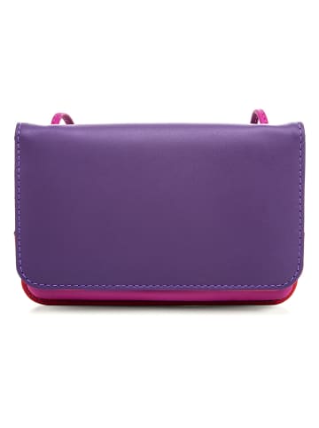 MYWALIT Clutch Geldbörse Leder 19 cm in sangria multi