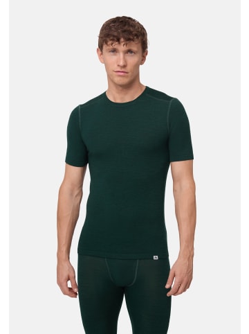 DANISH ENDURANCE T-Shirt Core Merino Baselayer in dark green