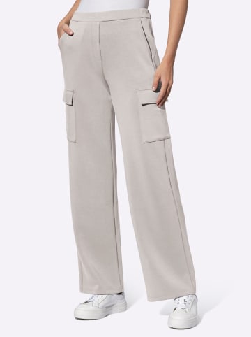 Heine Jerseyhose in hellgrau