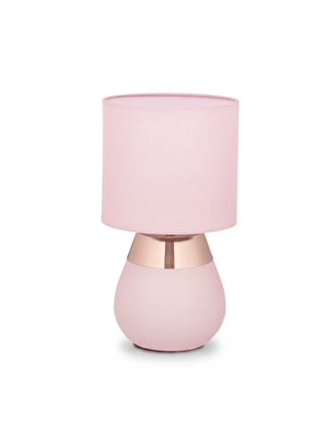 Tischlampe in Rosa/ Kupfer - (H)32 x Ø 18 cm