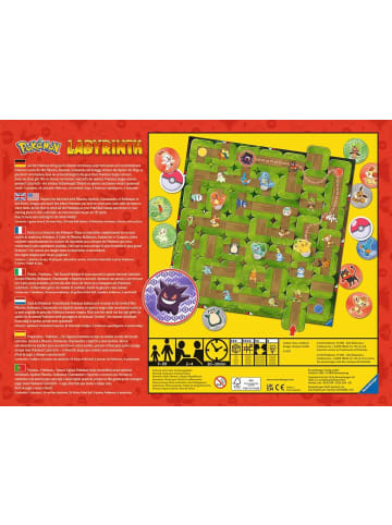 Ravensburger Ravensburger Schiebespiel Pokémon Labyrinth in bunt