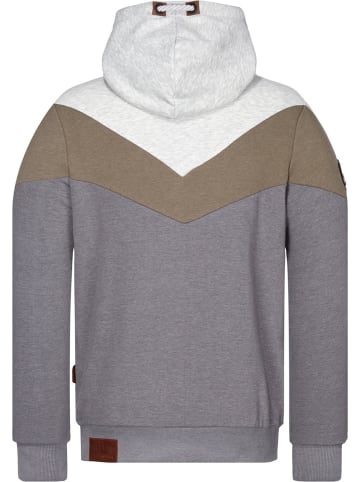 naketano Hoodie "Kifferboarder" in Grau