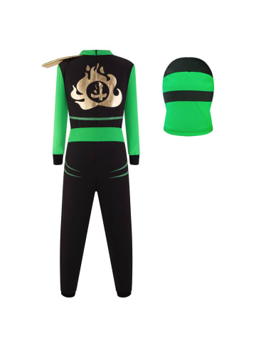 Katara Kostüm „Ninja Krieger“ in Grün