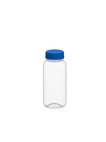 elasto Trinkflasche "Refresh" in transparent/blau - 400 ml