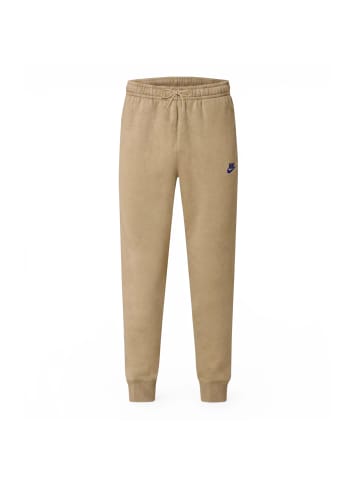 Nike Club Fleece in Beige