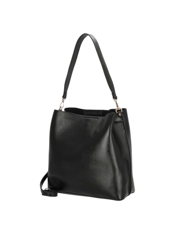 Seidenfelt Alunda Hobo - Schultertasche 33 cm (glossy black) in glossy black