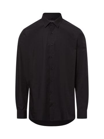 Finshley & Harding Businesshemd Easy Care in schwarz