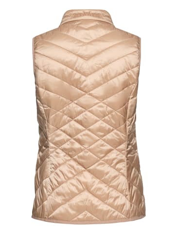 Betty Barclay Steppweste mit Reißverschluss in Natural