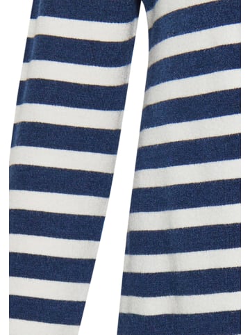 SANIKA Damen Cardigan in MARINE WEISS