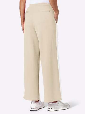 WITT WEIDEN Jerseyhose in sand-weiß