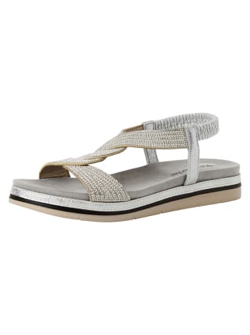 Tamaris Sandalette in SILVER COMB