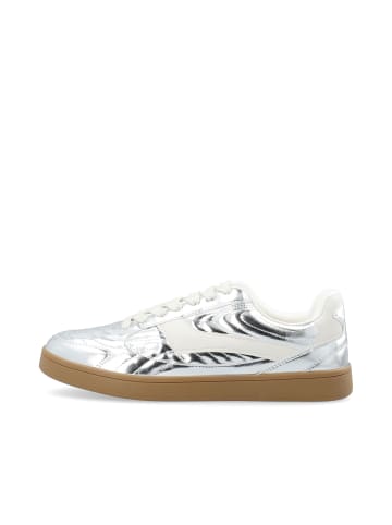 Bianco Low Top Sneaker in SilverMirror