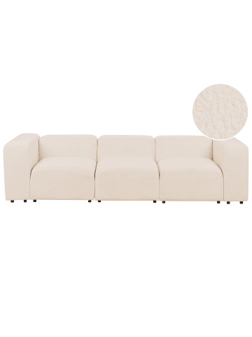 Beliani Modulsofa FALSTERBO in Beige - (W) 278 x (H) 70 x (L) 105 cm