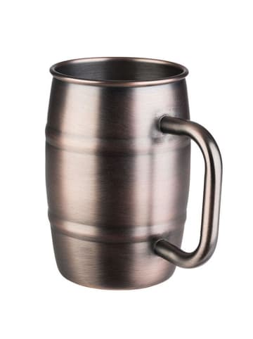 APS Cocktailbecher "BEER MUG" in Kupferoptik Ø 8,5 cm, H: 13 cm 