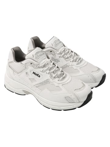 MoEa Sneakers Low in white/silver