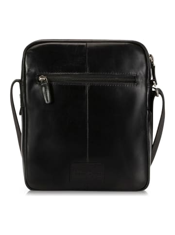 Jekyll & Hide Umhängetasche Leder 22 cm in black