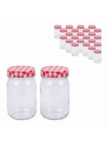 25 x Einmachgläser in Transparent - 400 ml