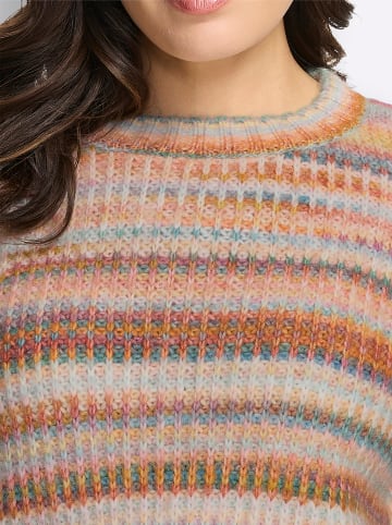 WITT WEIDEN Pullover in rotbraun-gemustert