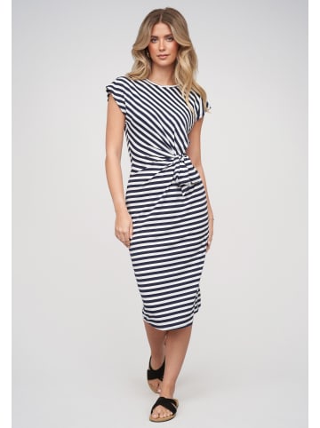 Cloud5ive Day Dress in white/navy