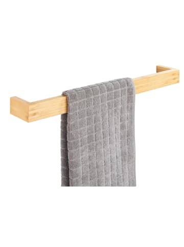 Wenko Handtuchhalter BAMBUSA, hellbraun, Bambus in Braun, (B) 5 x (H) 9 x (L) 60 cm
