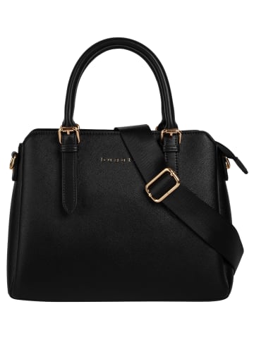Bugatti Handtasche ELLA SAFFIANO Kunstfaser in schwarz