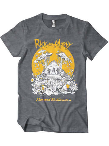 Rick and Morty T-Shirt in Grau