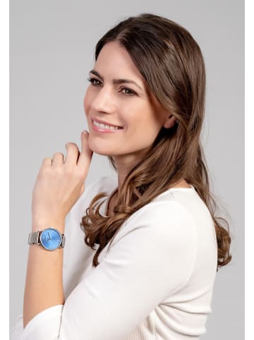 SURI FREY Armbanduhr SFY Anny in silber blau