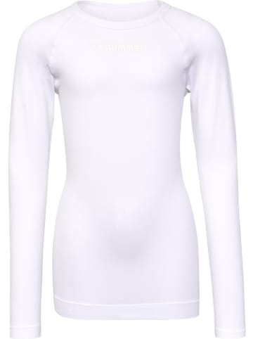 Hummel Shirt "Hmlbl Comfort 2.0 Tee L/S Kids" in Weiß