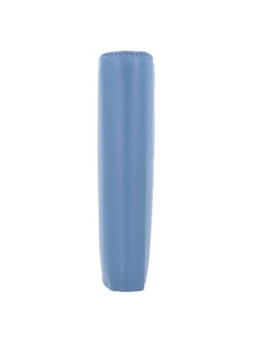 Esquire Viktoria Geldbörse RFID Leder 10 cm taubenblau