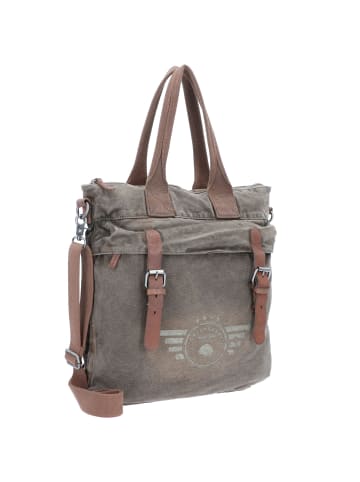 Greenburry Vintage Aviator Schultertasche 36 cm khaki