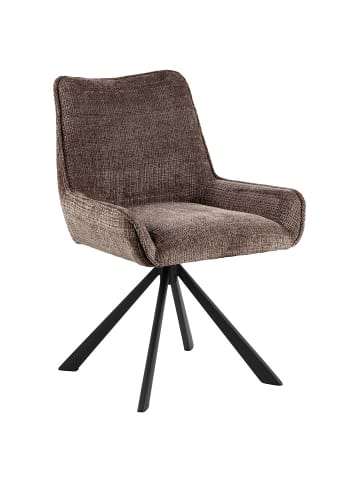 ebuy24 Esszimmerstuhl Eddie Braun 2er Set