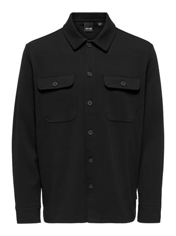 Only&Sons Langarmhemd in Black