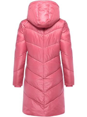ragwear Wintermantel Rebelka Shiny YOUMODO in Rose